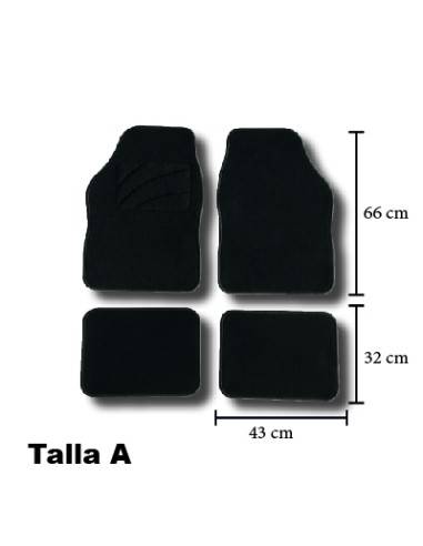 Alfombrillas semimedida Por tallas -...