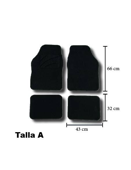 Alfombrillas semimedida Por tallas - Calidad Standard