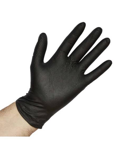 Guantes de Nitrilo Diamantado