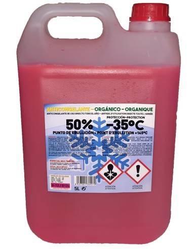 Anticongelante 50% (Rosa/Verde) G12