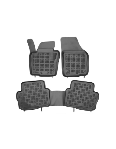 Alfombrillas Goma Caucho Negra Seat...