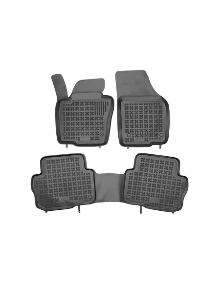 Alfombrillas Goma Caucho Negra Seat Alhambra, Volkswagen Sharan, 5pl (2010-...) 200112A