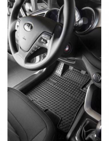 asiento delante - Fiat Panda III año 2012-2018 2 piezas de goma tapices conductor 