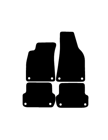 Alfombrillas de moqueta a medida para Audi A4 B6 2001