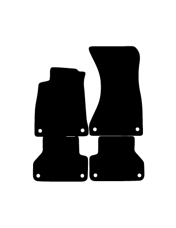 Alfombrillas de moqueta a medida para Audi A4 B9 Sedan o Avant