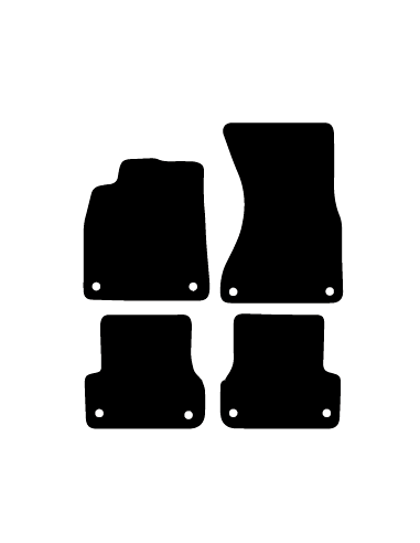 Alfombrillas de moqueta para Audi A6 C7