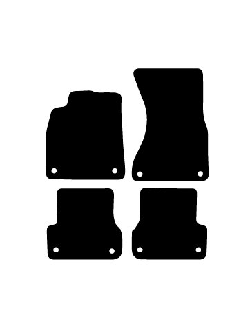 Alfombrillas de moqueta para Audi A6 C7