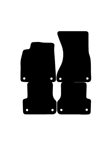 Alfombrillas de moqueta para Audi A7 C7