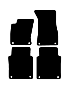 Alfombrillas de moqueta para A8 Corto version D3-4E