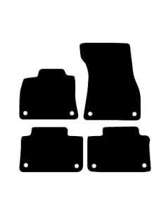 Alfombrillas de moqueta para Audi E-Tron coche electrico