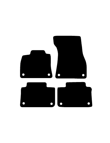 Alfombrillas de moqueta para Audi E-Tron coche electrico