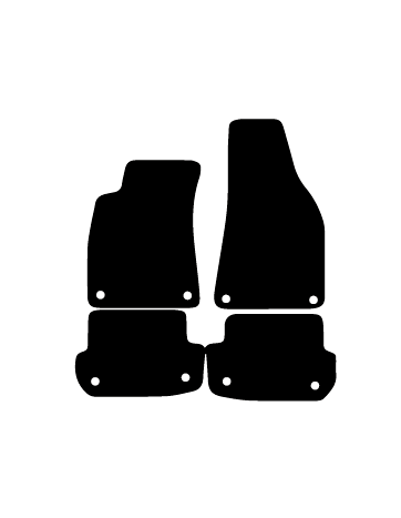 Alfombrillas de moqueta para Audi A4 Cabrio b7