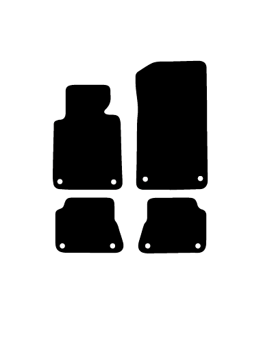 Alfombrillas de moqueta a medida para BMW Serie 3 E46 Cabrio