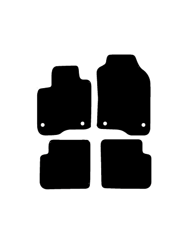 Alfombrillas a medida para Fiat PANDA (2016-Presente)