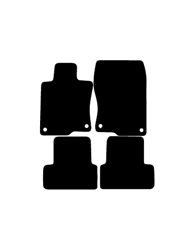 Alfombrillas para coche a medida para Honda Accord 2008