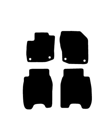 Alfombrillas para coche a medida para Honda Civic IX 2012