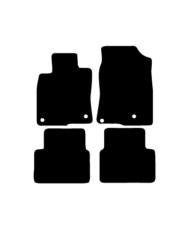 Alfombrillas para coche a medida para Honda Civic X 2017