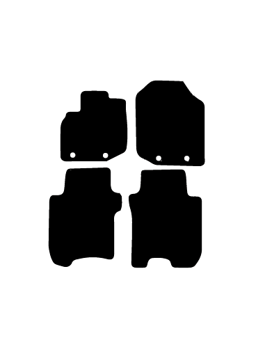 Alfombrillas para coche a medida para Honda Jazz 2008