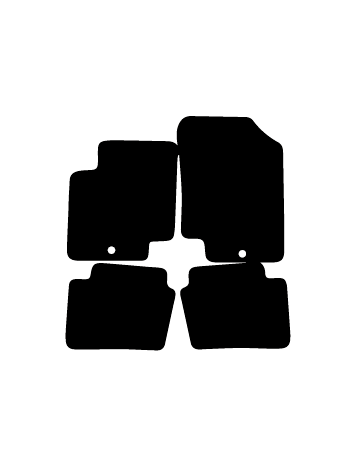 Alfombrillas para coche a medida para Hyundai i20 version de 3 o de 5 puertas 2008