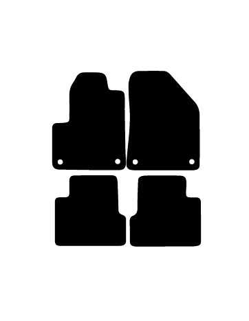 Alfombrillas para coche a medida para Jeep Cherokee KL 2014