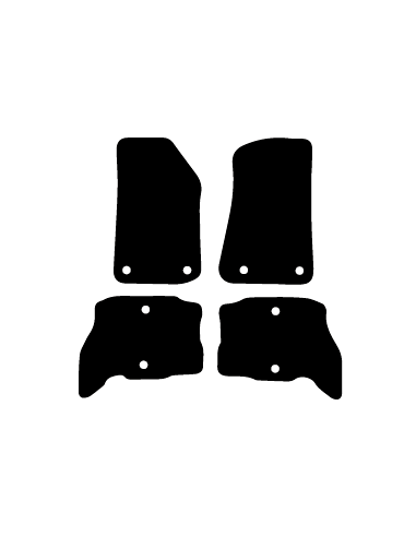 Alfombrillas de moqueta a medida para Jeep Wrangler JL