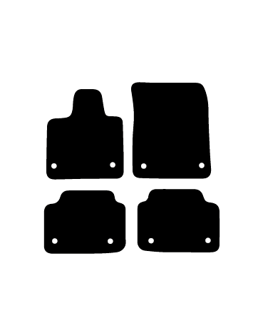 Alfombrillas de moqueta a medida para Jaguar I-Pace