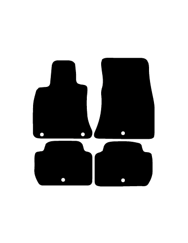 Alfombrillas de moqueta a medida para Kia Stinger