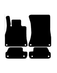 Alfombrillas de moqueta a medida para Mercedes Clase S Cabrio A217