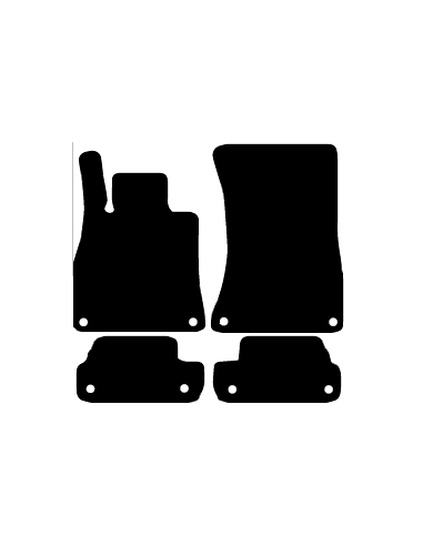 Alfombrillas de moqueta a medida para Mercedes Clase S Cabrio A217