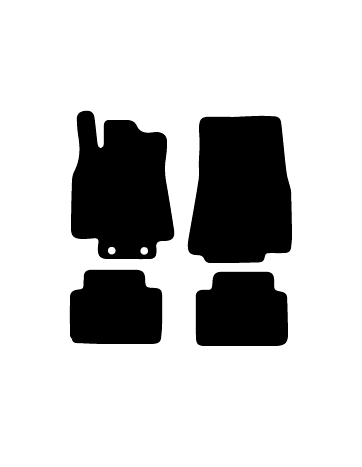 Alfombrillas de moqueta como las originales para Mercedes Clase A W169