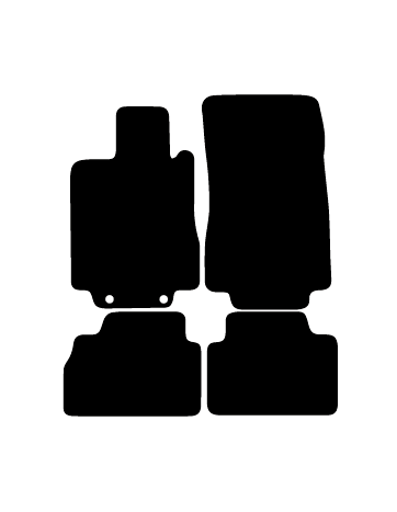 Alfombrillas de moqueta como las originales para Mercede Clase S Corto W220