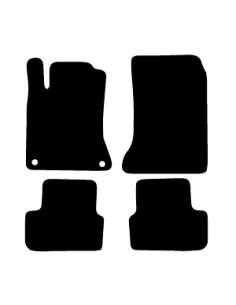 Alfombrillas de moqueta como las originales para Mercedes Clase B W246