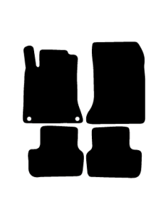 Alfombrillas de moqueta como las originales para Mercedes GLA X156