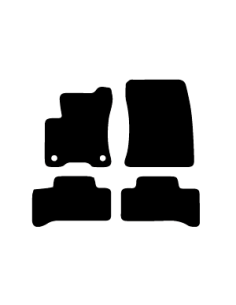 Alfombrillas de moqueta como las originales para Mercedes EQA H243