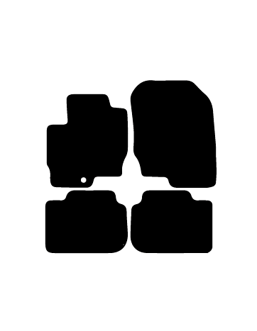 Alfombrillas de moqueta como las originales para Mitsubishi Colt