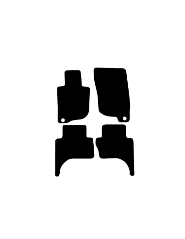 Alfombrillas de moqueta como las originales para Mitsubishi L-200