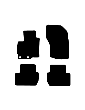Alfombrillas de moqueta como las originales para Mitsubishi Outlander