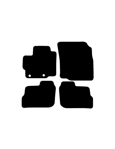 Alfombrillas de moqueta como las originales para Mitsubishi Spacestar