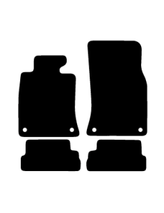 Alfombrillas de moqueta como las originales para Mini R57 Cabrio