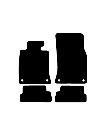 Alfombrillas de moqueta como las originales para Mini R57 Cabrio