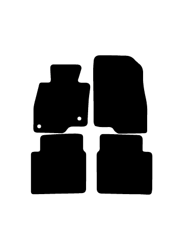 Alfombrillas de moqueta como las originales para Mazda 6 Sedan