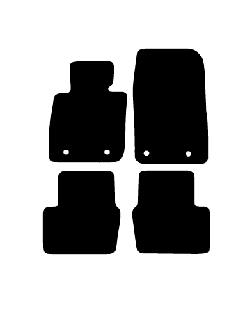 Alfombrillas de moqueta como las originales para Mazda CX-3