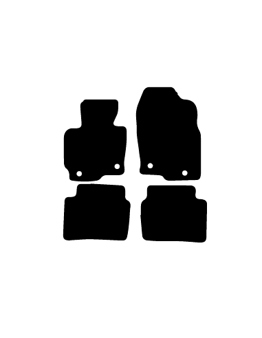 Alfombrillas de moqueta como las originales para Mazda CX5