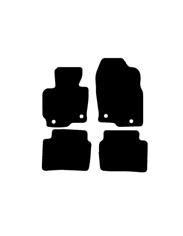 Alfombrillas de moqueta como las originales para Mazda CX5