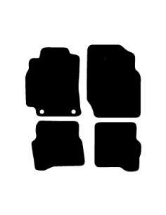 Alfombrillas de moqueta como las originales para Nissan Almera 5 puertas