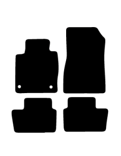 Alfombrillas de moqueta como las originales para Nissan Juke