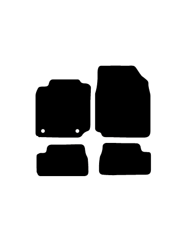 Alfombrillas de moqueta como las originales para Micra