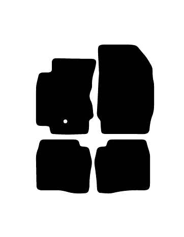 Alfombrillas de moqueta como las originales para Nissan Note