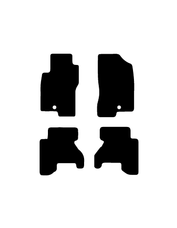 Alfombrillas de moqueta como las originales para Nissan Pathfinder