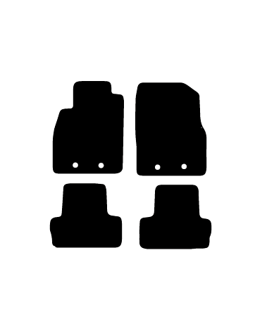 Alfombrillas de moqueta como las originales para Opel Ampera